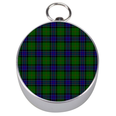 Sinclair Tartan Silver Compass from ArtsNow.com Front
