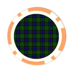 Sinclair Tartan Poker Chip Card Guard (10 pack) from ArtsNow.com Back