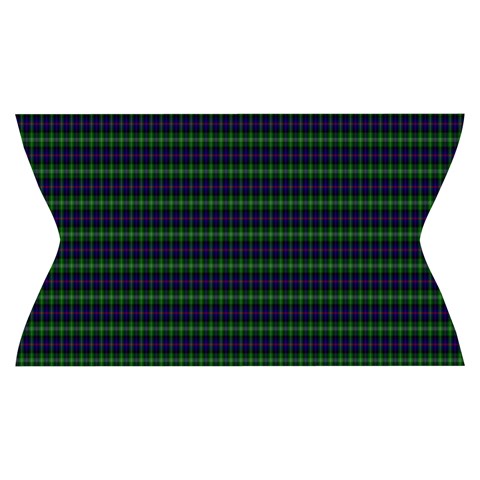 Sutherland Tartan Yoga Cropped Leggings from ArtsNow.com Waistband Front