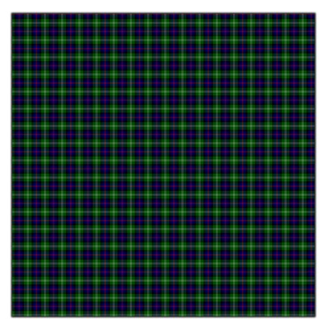 Sutherland Tartan Large Satin Scarf (Square) from ArtsNow.com Front