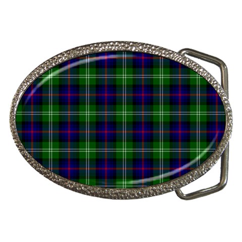 Sutherland Tartan Belt Buckle from ArtsNow.com Front