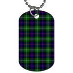 Sutherland Tartan Dog Tag (One Side)