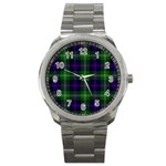 Sutherland Tartan Sport Metal Watch