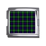 Sutherland Tartan Mega Link Italian Charm (18mm)