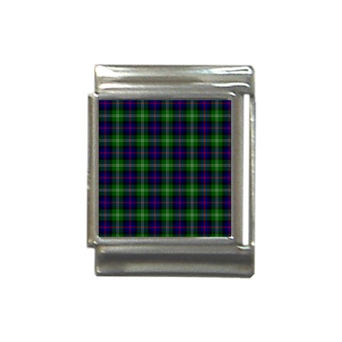 Sutherland Tartan Italian Charm (13mm) from ArtsNow.com Front