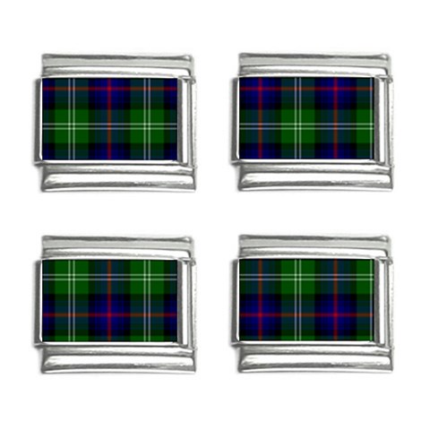 Sutherland Tartan 9mm Italian Charm (4 pack) from ArtsNow.com Front