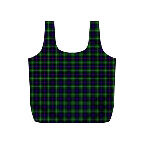Sutherland Tartan Full Print Recycle Bag (S) from ArtsNow.com Back