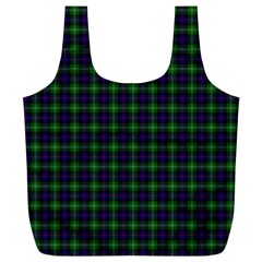Sutherland Tartan Full Print Recycle Bag (XL) from ArtsNow.com Back
