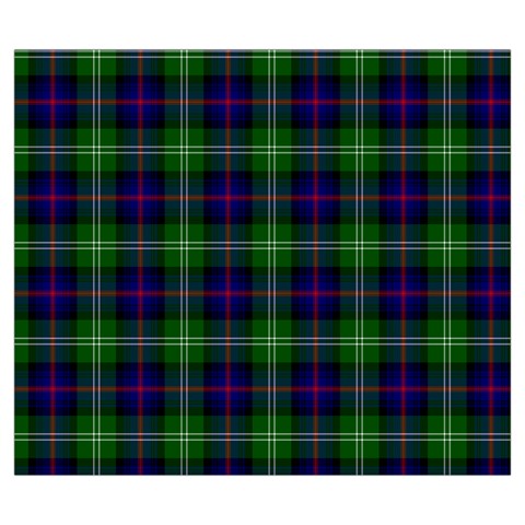 Sutherland Tartan Zipper Large Tote Bag from ArtsNow.com Front