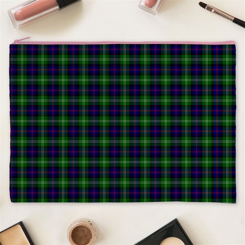 Sutherland Tartan Cosmetic Bag (XXXL) from ArtsNow.com Front