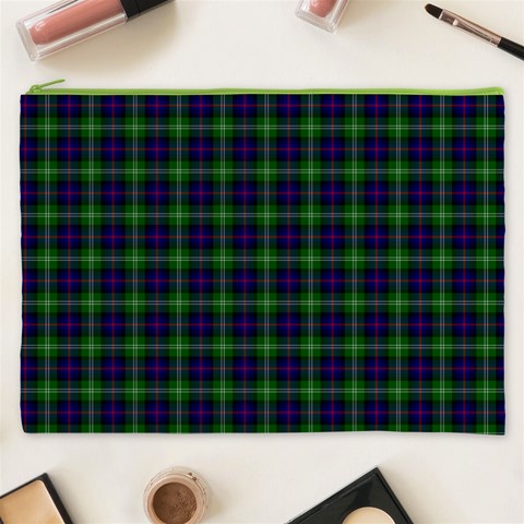 Sutherland Tartan Cosmetic Bag (XXXL) from ArtsNow.com Front