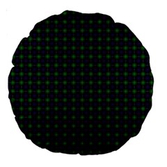 Sutherland Tartan Large 18  Premium Round Cushion from ArtsNow.com Front