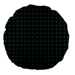 Sutherland Tartan Large 18  Premium Round Cushion