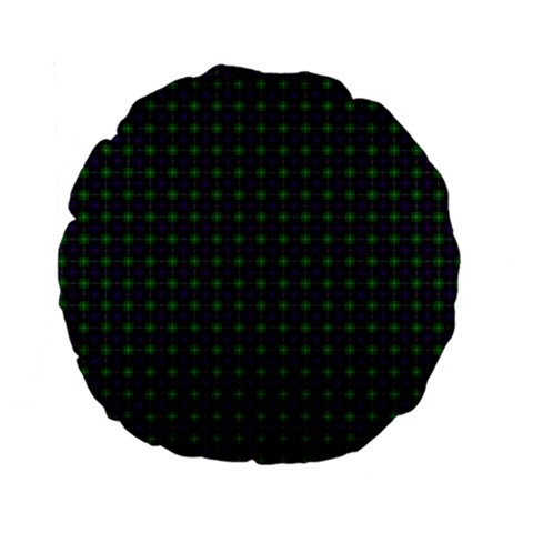 Sutherland Tartan Standard 15  Premium Flano Round Cushion from ArtsNow.com Front