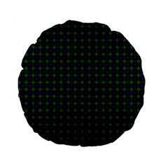 Sutherland Tartan Standard 15  Premium Flano Round Cushion from ArtsNow.com Back