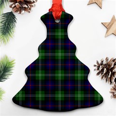 Sutherland Tartan Christmas Tree Ornament (Two Sides) from ArtsNow.com Back