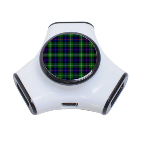Sutherland Tartan Portable USB Hub (One Side) from ArtsNow.com Front