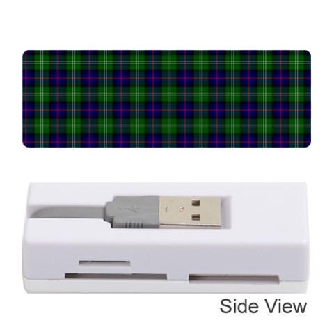 Sutherland Tartan Memory Card Reader (Stick) from ArtsNow.com Front