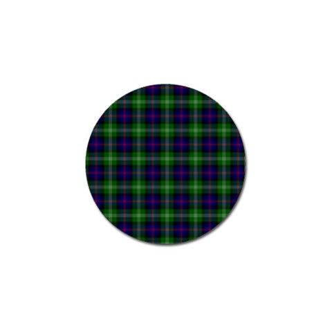 Sutherland Tartan Golf Ball Marker from ArtsNow.com Front
