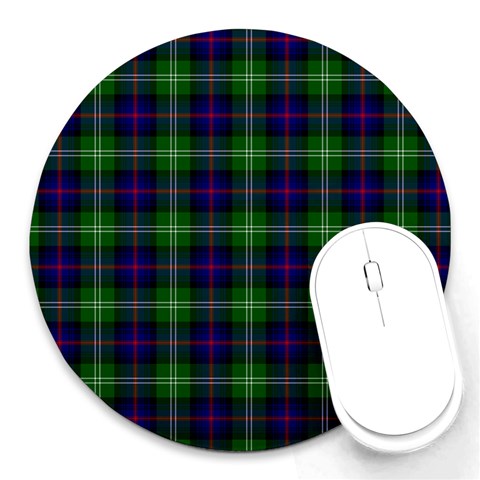 Sutherland Tartan Round Mousepad from ArtsNow.com Front