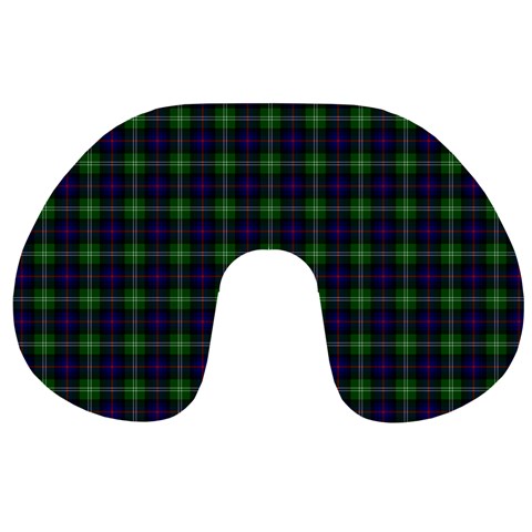 Sutherland Tartan Travel Neck Pillow from ArtsNow.com Front