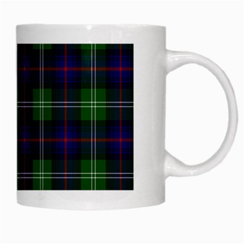 Sutherland Tartan White Mug from ArtsNow.com Right