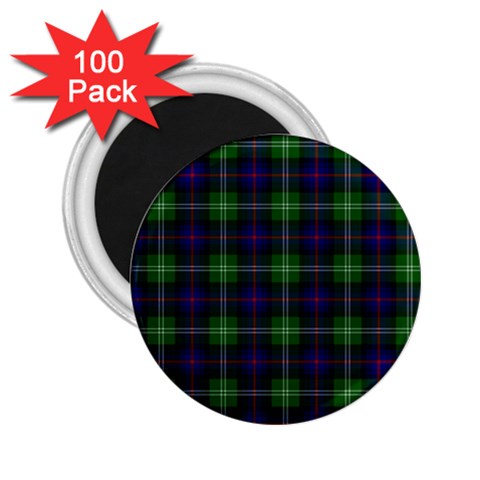 Sutherland Tartan 2.25  Magnet (100 pack) from ArtsNow.com Front