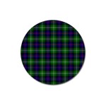 Sutherland Tartan Magnet 3  (Round)