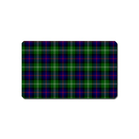 Sutherland Tartan Magnet (Name Card) from ArtsNow.com Front