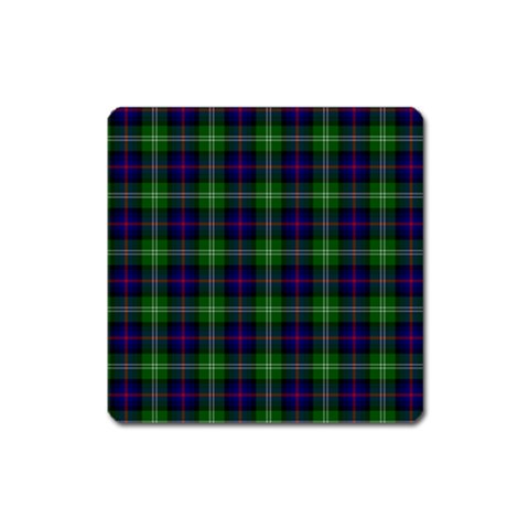 Sutherland Tartan Magnet (Square) from ArtsNow.com Front
