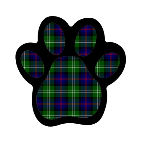 Sutherland Tartan Magnet (Paw Print) from ArtsNow.com Front