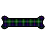 Sutherland Tartan Magnet (Dog Bone)