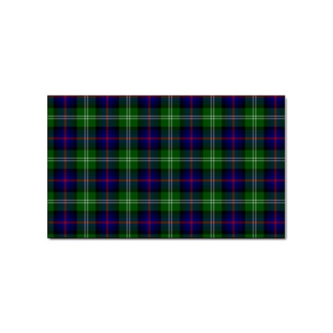 Sutherland Tartan Sticker (Rectangular) from ArtsNow.com Front