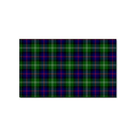 Sutherland Tartan Sticker Rectangular (100 pack) from ArtsNow.com Front