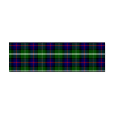 Sutherland Tartan Sticker (Bumper) from ArtsNow.com Front