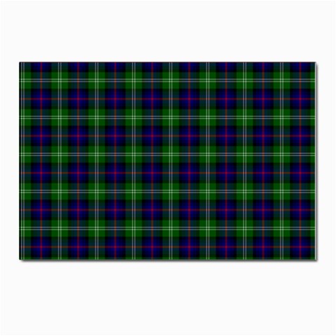 Sutherland Tartan Postcard 4 x 6  (Pkg of 10) from ArtsNow.com Front