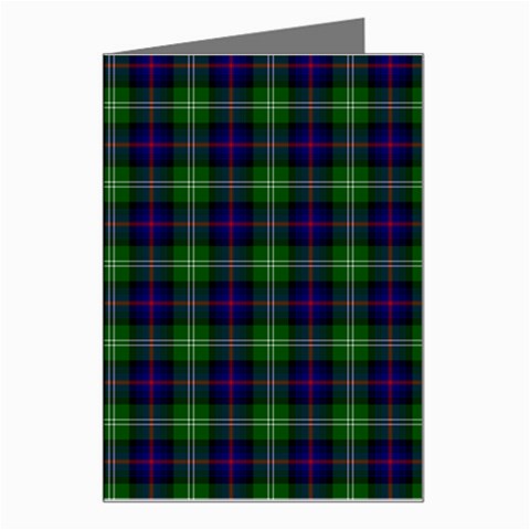 Sutherland Tartan Greeting Card from ArtsNow.com Left