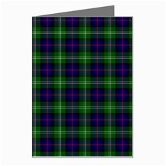 Sutherland Tartan Greeting Card from ArtsNow.com Left