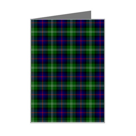 Sutherland Tartan Mini Greeting Card from ArtsNow.com Left