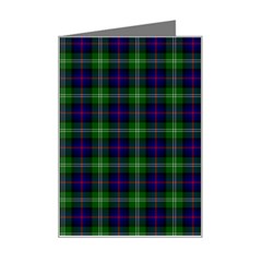 Sutherland Tartan Mini Greeting Card from ArtsNow.com Left