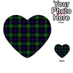 Sutherland Tartan Multi-purpose Cards (Heart)