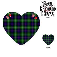 Sutherland Tartan Playing Cards 54 (Heart) from ArtsNow.com Front - Diamond2