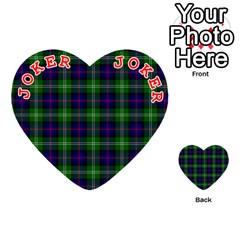 Sutherland Tartan Playing Cards 54 (Heart) from ArtsNow.com Front - Joker2