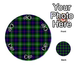 Ace Sutherland Tartan Playing Cards 54 (Round) from ArtsNow.com Front - SpadeA