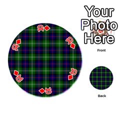Sutherland Tartan Playing Cards 54 (Round) from ArtsNow.com Front - Diamond10