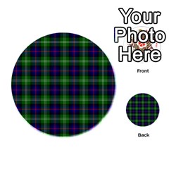 Sutherland Tartan Playing Cards 54 (Round) from ArtsNow.com Back