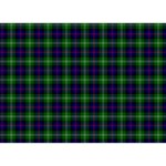 Sutherland Tartan Birthday Cake 3D Greeting Card (7x5)
