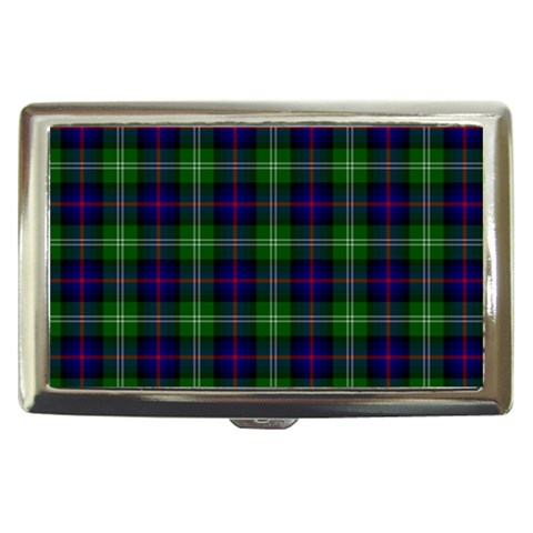 Sutherland Tartan Cigarette Money Case from ArtsNow.com Front