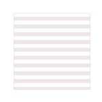 Horizontal Stripes - White and Pastel Pink Small Satin Scarf  (Square)