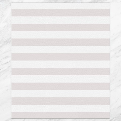 Horizontal Stripes 8.15 x9.66  Canvas - 1